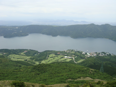 駒ケ岳山頂からの画像