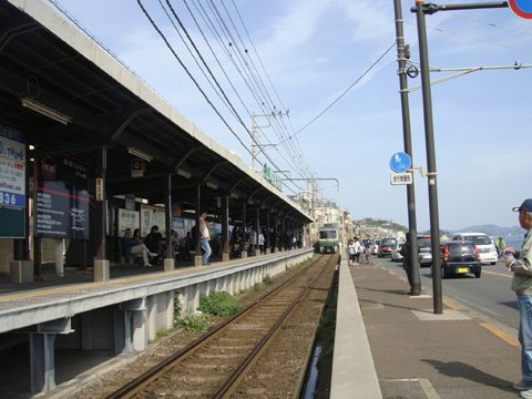 江ノ電鎌倉高校駅の画像
